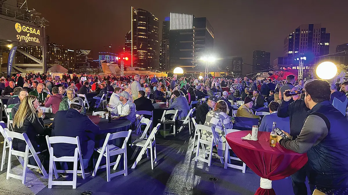 Attendees at the GCSAA Conference and Trade Show Welcome Reception
